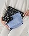 BAGGU Go Pouch Set, Expandable Nylon Zip Pouch 3 Pack for Travel and Organization, Constellation Set