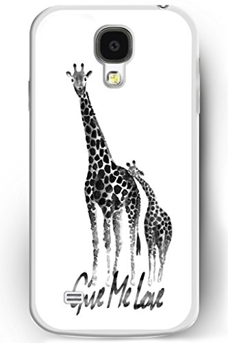 Galaxy S4 Case, Samsung Galaxy S4 Case Slim Fit Hard Back Cover for Galaxy S4 Give Me Love
