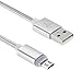 6FT TrueProve White LED Lit Cable for Barnes & Noble Nook & Nook Color Models Charging Sync Data Cable (Color Users Note Cable Will not display charging on Tablet screen)