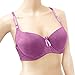6 Pack T-shirt Padded Lift Comfort Shaping Support Lace, Plain Push Up Bras for Women