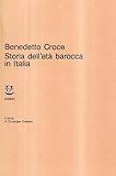 Image de Storia dell'età barocca in Italia. Pensiero. Poesia e letteratura. Vita morale