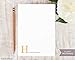 CORNER MONOGRAM NOTEPAD - Personalized Stationery / Stationary Note Pad