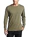 Duofold Men's Midweight Long Sleeve Crew,Olive Heather,Medium