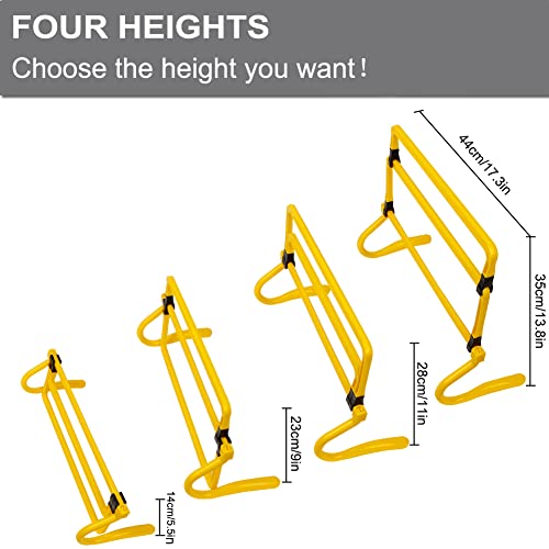 Agility Training Set – Ladder, Hurdles, Cones & More For Speed & Footwork Drills