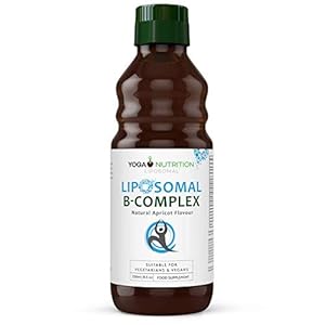 Liposomal Liquid Vitamin B Complex 250ml (Large) – High Strength, Liposomal Maximum Absorption B Vitamins, Boosts Immune…