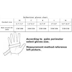 Seibertron Men's/Women's Half Finger/Fingerless Cycling MTB Gloves Road Racing Bicycle Gloves Biking Gloves Gel Pad Riding Gloves