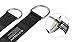 CANWAY Set of 2 Tree Swing Straps Hanging Kit Holds Max 2200 LB with Two Heavy Duty Carabiners (Stainless Steel) - Camping Hammock Accessories (5ft)