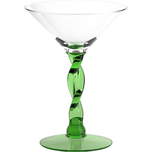 Eiscremeschale 6er-Set Martinikelch Cocktailglas Sicilia Amore Vero 600ml grün – Bild 3