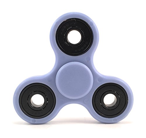 light blue fidget spinner
