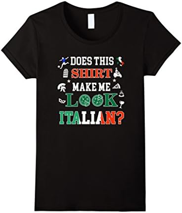 Womens Italian flag teeshirt with map of Italy for the proud Italia XL Black