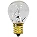 Pack Of 10 40S11/N/C 40 Watt S11 E17 Intermediate Base Hi-Intensity Light Bulbs, Clear