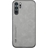 Kepuch Silklike Case for Huawei P30 Pro - Cover Bumper Built-in Metal Plate for Huawei P30 Pro - Gray