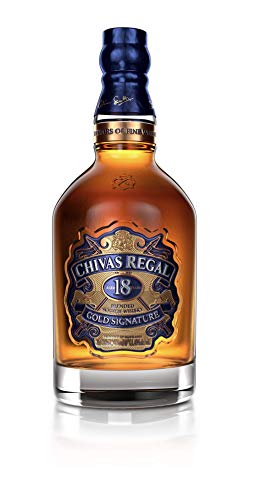 Chivas Regal 18 Years Old - Blended Scotch Whisky - Gold Signature - 0,7l | 700ml (1er Pack)