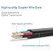IBERLS Car Charger for DBPOWER, Sylvania, RCA, Portable DVD Player, 12V DC Power Car Cigarette Plug Portable DVD Player Power Cord to 5.5x2.1mm with 8 Connectors Car Adapter 6.5FT (White)