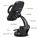 Amoner Car Phone Holder, Windshield Dashboard Cell Phone Holder Mount for Car with Strong Suction Cup for iPhone X 8 7 Se 6S 6 5S Samsung Galaxy S9 S8 S7 S6 HTC Nokia LG BlackBerry and More