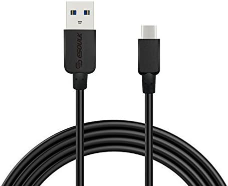 USB 2.0 Type C Cable, USB C to USB Hi-speed Fast Charger Cord for Samsung Galaxy Note 8,S8,S8 Plus,LG G6 G5,V30,Google Pixel,Nintendo Switch,Macbook12",OnePlus2 and More (Black 2-Pack)