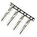 CRJ Male 4-Pin (3+1) PWM PC Fan 2.54mm Housing and Crimp Connector Set (5-Pack)