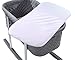Green Frog Lily Pod Bassinet Replacement Sheets (White, 2 Cotton)