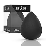 PREMIUM Beauty Blender - Back 2 Beauty, Original soft Latex free, Teardrop Make up blending sponge. A high quality make up sponge for a flawless foundation, concealer, liquid and powder application.