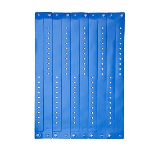 ClubKing Ltd Vinyl Wristbands, Navy Blue, (1 Box of 500)