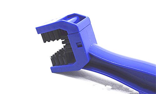 MOTO4U Motorcycle & Bike Universal Chain Grunge Cleaning Brush/Tool For Honda Kawasaki Suzuki Yamaha DirtBike MX Steet Sport Off-Road Motorcycles ATVs Quad Bicycles (2 PACK)
