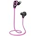 Fetta Bluetooth V4.1 Headphones Wireless Sport Headphones Stereo In-Ear Noise Cancelling Sweatproof Headphones with Mic for iPhone 6S Samsung Note LG HTC Sony iPad And Other Android Devices (Pink)