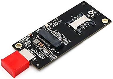 Homelectric Inc NGFF M.2 Key B to USB 3.0 Adapter Raiser Card Board with SIM 6pin Card Slot