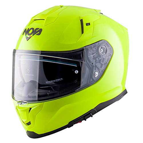 NOS Helmets Helm NS-10, L, Fluor Yellow