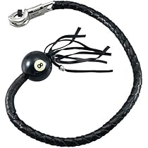 【新品】Get Back Whip ウィップ　36\"　銀黒 スカル Amazon.com: Dream Apparel 36