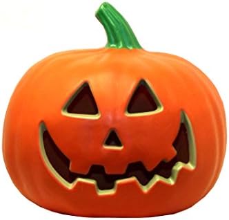Plastic Jack O Lantern with Light