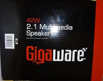 gigaware 2.1 multimedia speakers