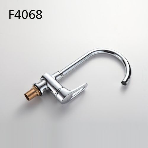 ChengSui Frap chrome plated brass housing classic kitchen faucet 360 degree rotation tap water 3 choices, F 4007, Russian Federation