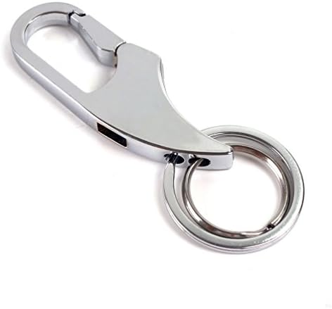 GADIEMENSS Metal 2 Ring Key Chain