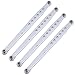 4-Pack HobbyPark Aluminum Front & Rear Links Linkage Rod for AXIAL SCX10 (12.3