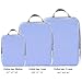 Travel Packing Cubes 6 Set, Luggage Packing Organizers for Week Trip, Packing Bags Large/Medium/Small + Shoe Bag