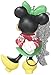 Disney Minnie Mouse 2017 Dated Christmas Tree Ornament Red Holiday Sweater