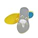 Greenour Arch Support Insoles Memory Foam Work Boots Sports Shoe Insert Shock Absorption from Flat Feet Running Camping
