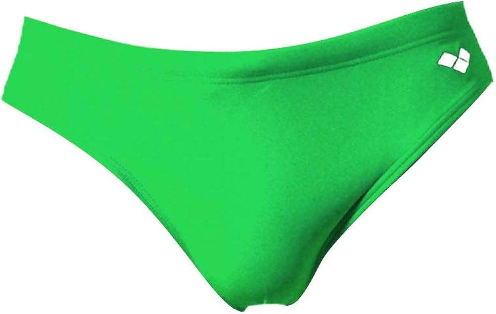Arena Men's Swimming Brief XXLarge Green Amazon.co.uk Clothing