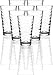 Circleware 40135 Pulse Set of 8-15.7 oz Heavy Base Highball Drinking Glasses Tumblers Ice Tea Beverage Cups Glassware for Water, Juice, Beer, 8pc, Clear