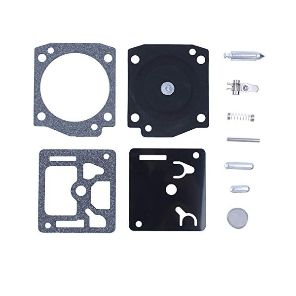 Haishine Vergaser -Vergaser-Kit fÃ¼r Husqvarna 340 346 353 350 372 Rep ZAMA RB-122 – Bild 3