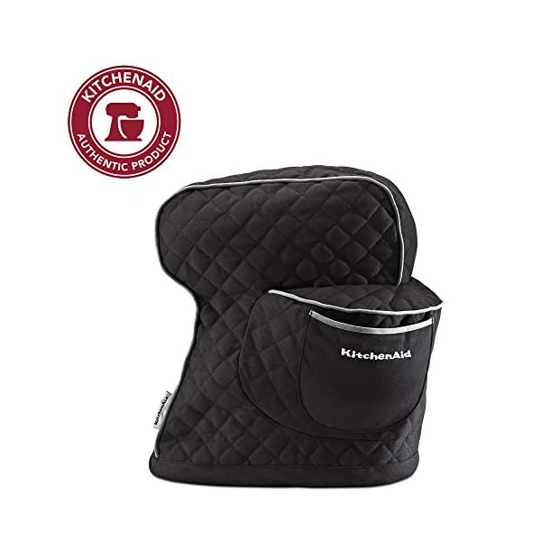 KitchenAid Fitted Stand Mixer Cover Onyx Black The Home Kitchen Store