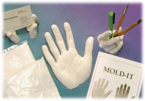 Skullduggery Eyewitness Kits Mold-It PerfectCast Molding and Cast, Paint, Display and Learn Craft Kit