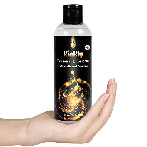 KINKLY Water Based Personal Lubricant Lube (8 Fl Oz Bottle)