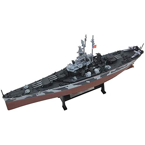 WZRY Militärmodell, 1: 1000 Alabama BB-60 Schlachtschiff, Limited Edition Navy Kriegsschiff Militärmodell, für…