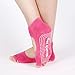Yoga Socks Non Slip Skid Pilates Barre with Grips Toe for Women 5 Pack