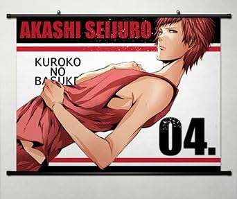 Wall Scroll Poster Fabric Painting For Anime Kuroko no Basket Akashi Seijuro 120