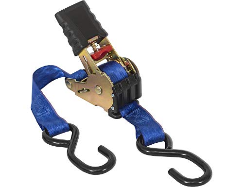 Buyers Products 5483220 Retractable 6 Foot Standard Duty Ratchet Tie Down, Set…