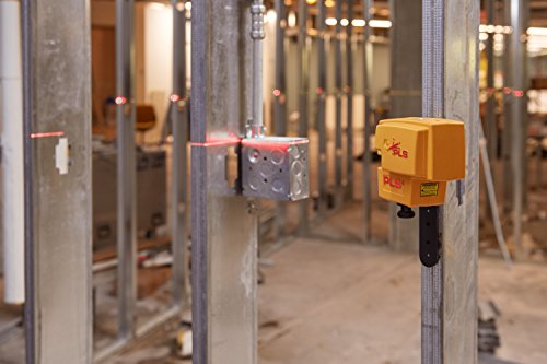 PLS 4 Red Cross Line Laser Level with Plumb, Bob and Level, PLS-60574