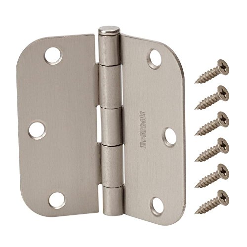 Everbilt 3-1/2 in. x 5/8 in. Satin Nickel Radius