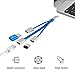 Leadzoe USB C Hub, OTG Type C Hub with 1x USB 3.0 female, 2 x USB 2.0 female, for MacBook, MacBook Pro, Google Pixel, Galaxy S8, more USB-C Devices